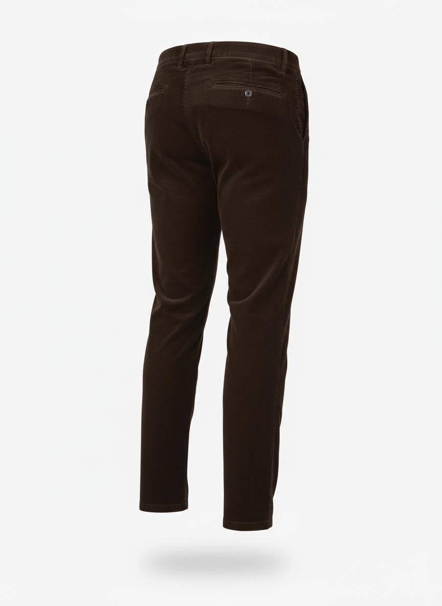 Men's Brown Corduroy Trousers
