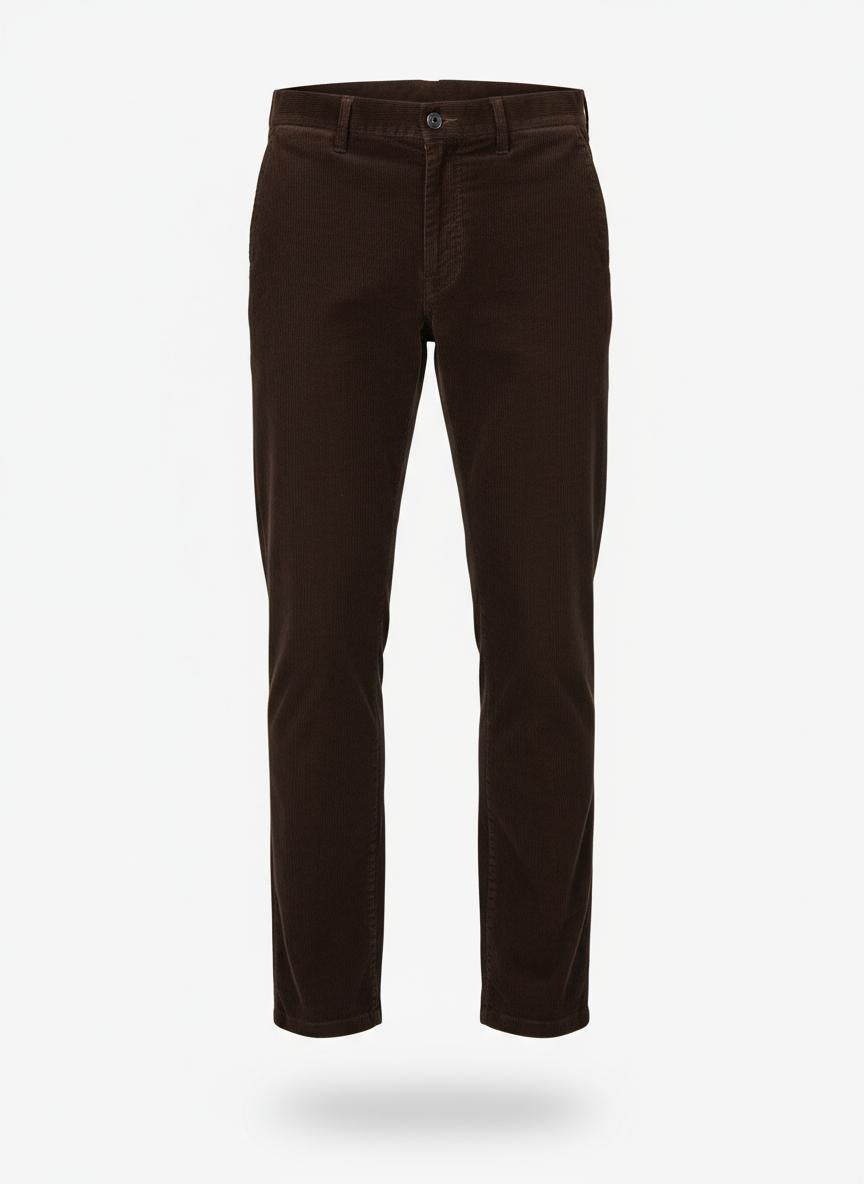 Men's Brown Corduroy Trousers
