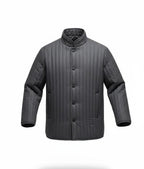 Men's Gray Quilted Liner Jacket