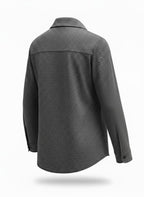 Men's Gray Speckled Donegal Shirt