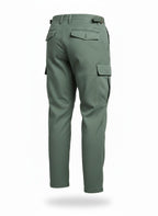 Men's Green Relaxed Fit Fatigue Pants