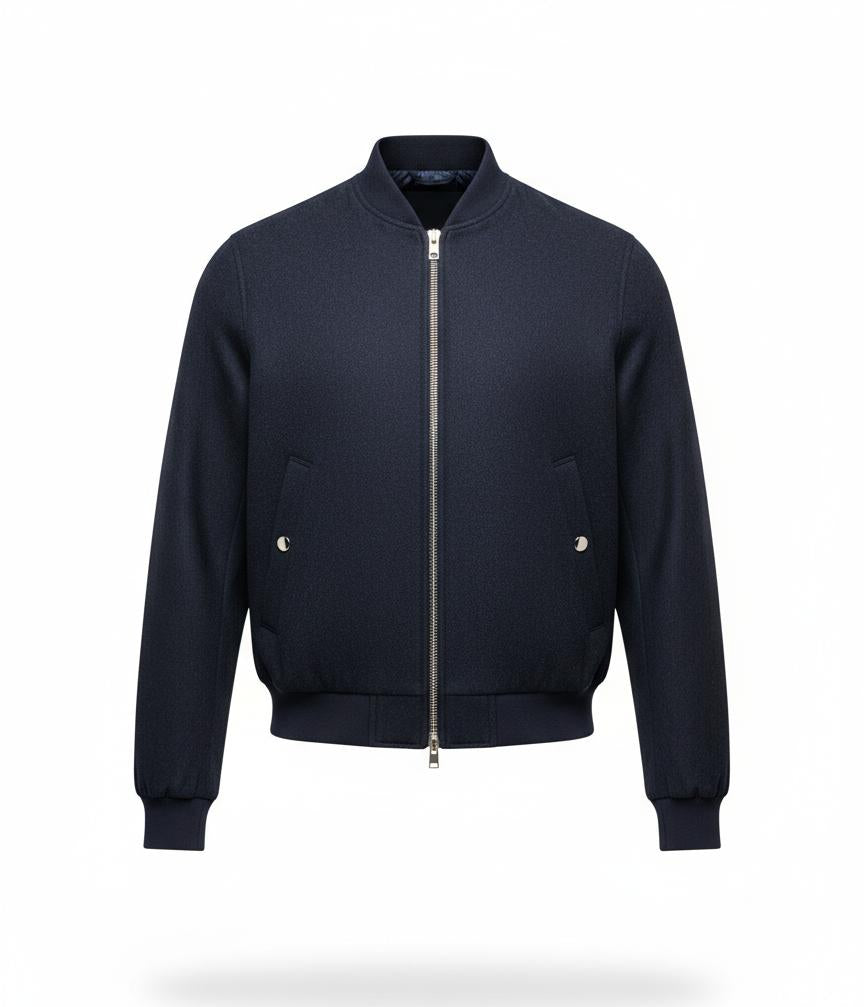 Men's Navy Bomber Jacket