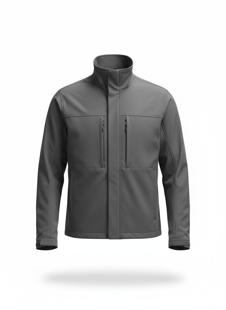 Men's Gray Technical Commuter Jacket