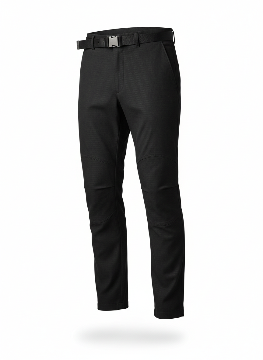 Men's Black Ripstop Expedition Pants
